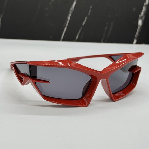 NEW GV40049U 66A GIVENCHY SUNGLASSES RED UNISEX EYEWEAR GIVENCHY main image 5